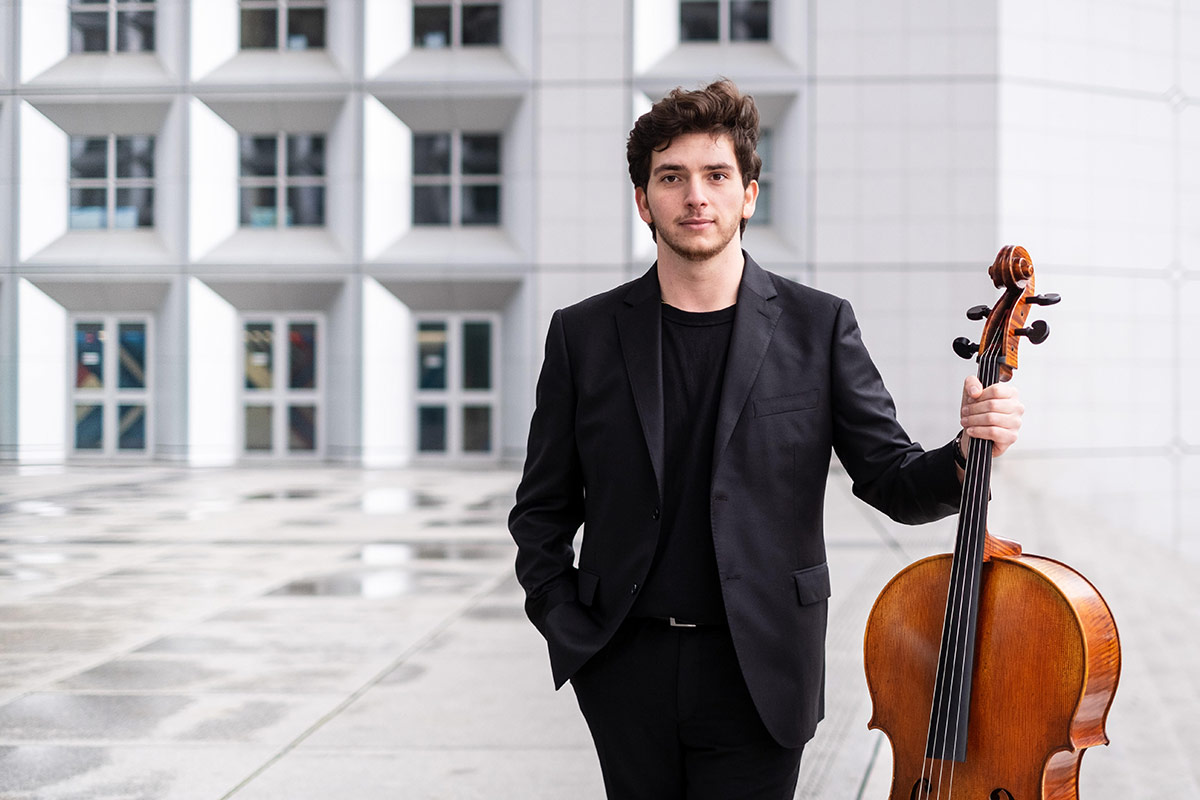 Hugo Pietri et son violoncelle