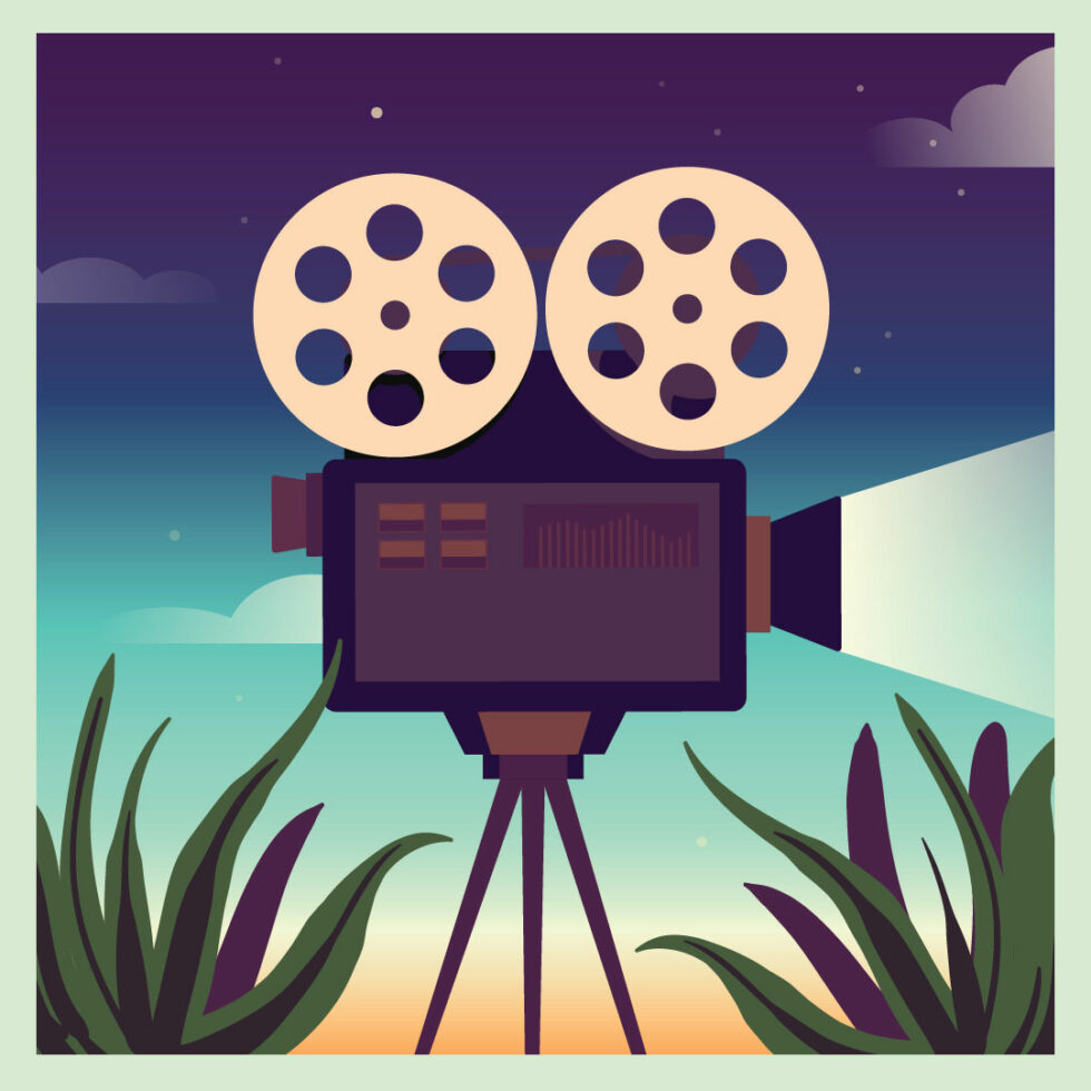 Une caméra, illustration du concert Cantabile fait son cinéma
